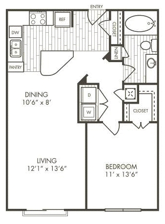 1BR/1BA - Inwood Garden Apartments