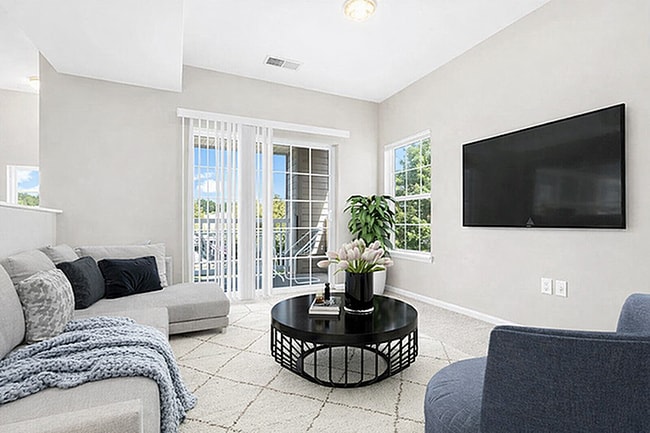 43 North Livingroom with Private Balcony in Grand Haven - 43 North