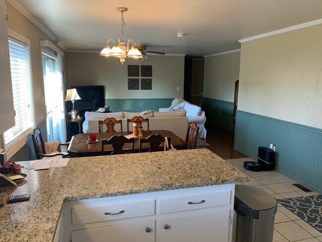 Kitchen Opens to Living Room - 822 W Norman St