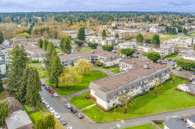 Aerial Photo - Park Terrace Apartments