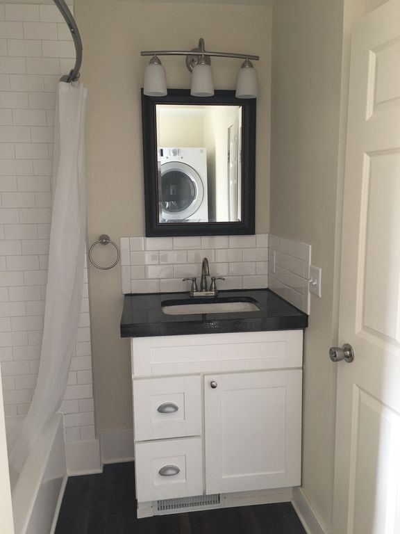 bathroom with in-unit laundry - 317 Laurel Street West