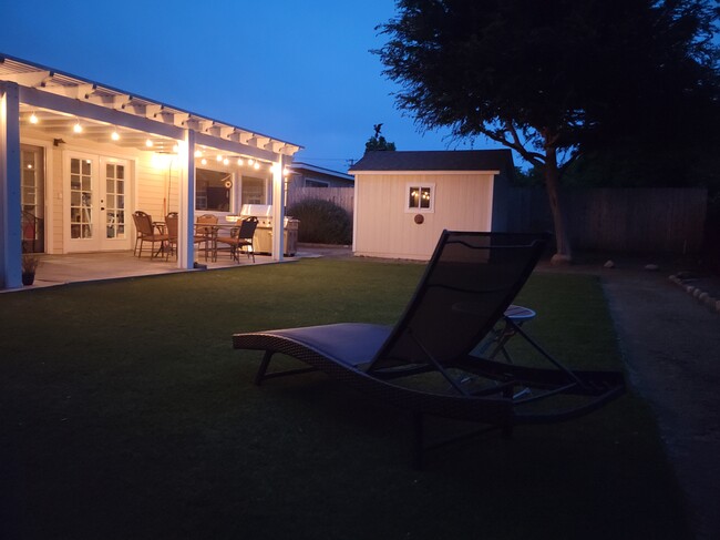 Private backyard - 2230 S Rice Rd