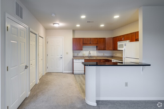 Studio - 676SF - Kitchen - Apartments at Richmond Square