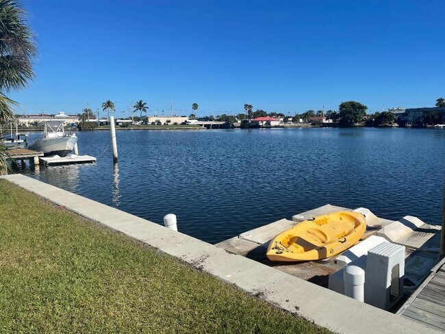 Dock view - 1431 Flagler Blvd