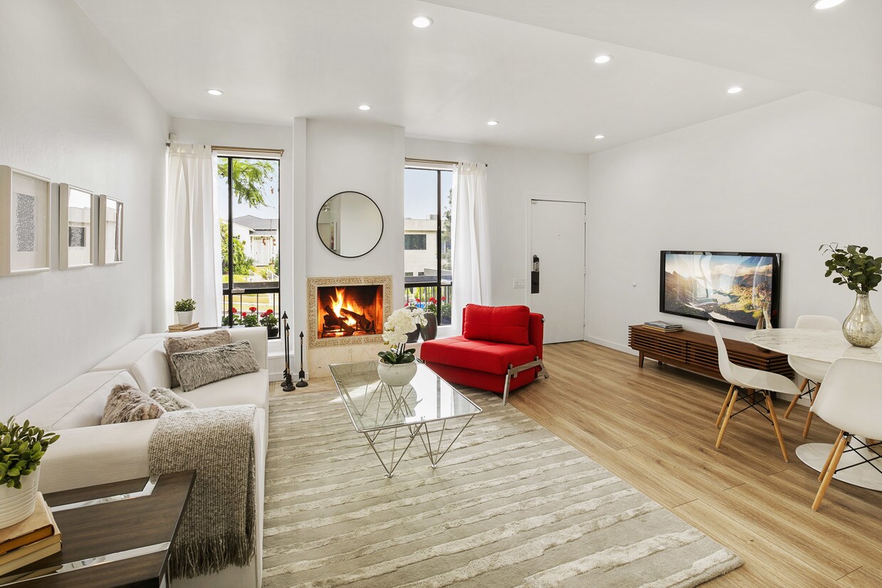 Sala de estar - 1220 Manning Ave