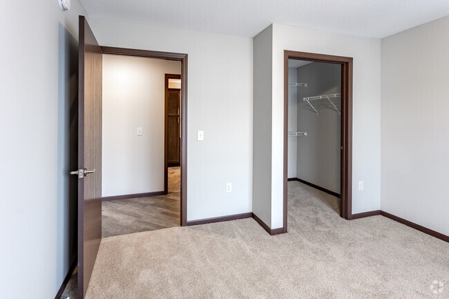 2BR, 1BA - 1,076SF - Second Bedroom - Cardinal Pines 222