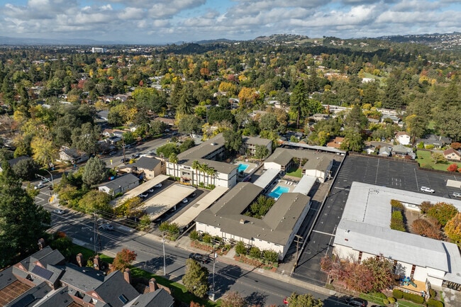 Aerial Photo - Pacific Garden Apartments