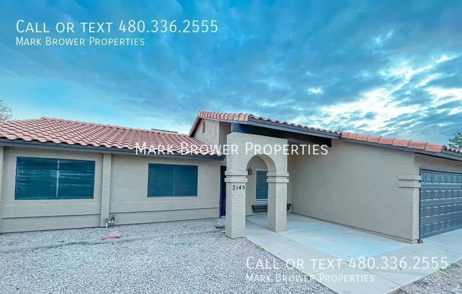 2145 W Manor St, Chandler, AZ 85224 House for Rent in Chandler, AZ