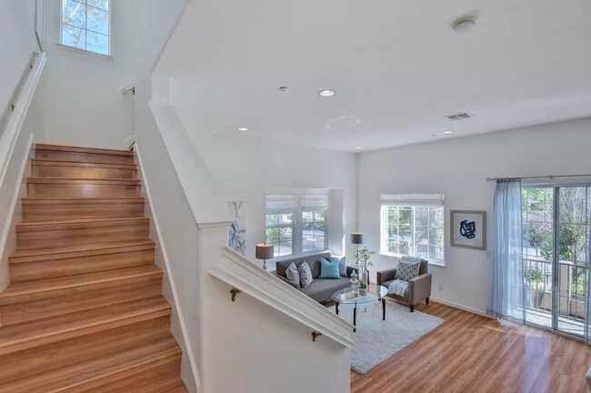 Stairs and Living area - 344 Tower Hill Ave