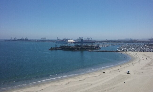 View from patio - 1310 E Ocean Blvd