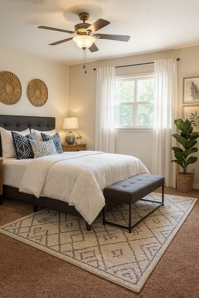 Dormitorio principal - 3737 Hunting Creek Rd