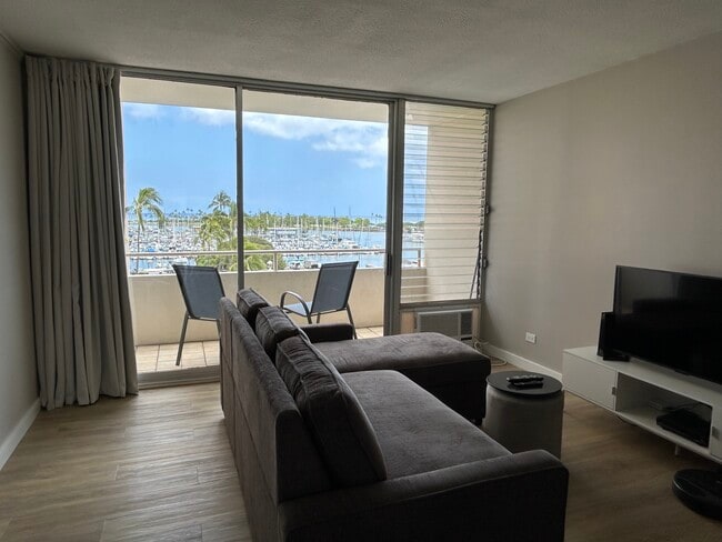 View from Lanai - 1676 Ala Moana Blvd