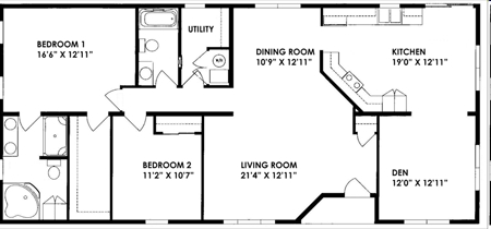 2BR/2BA - Oaks Of Weymouth