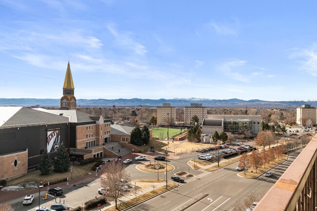 View from 10th Floor balcony - 2225 Buchtel Blvd