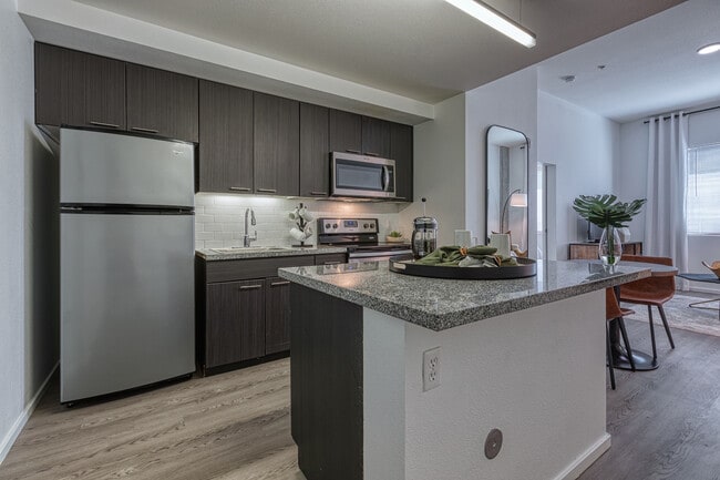 large kitchen downtown tucson - Agave 350 Apartments
