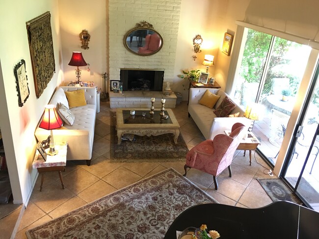 View of Living Room from Landing - 69940 Los Cocos Ct