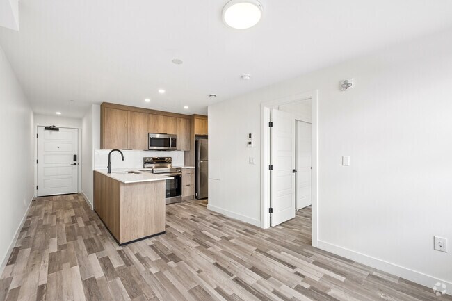 1 chambre, 1 salle de bain - 460 pi² - Salon/Cuisine - 1800 4th St SW