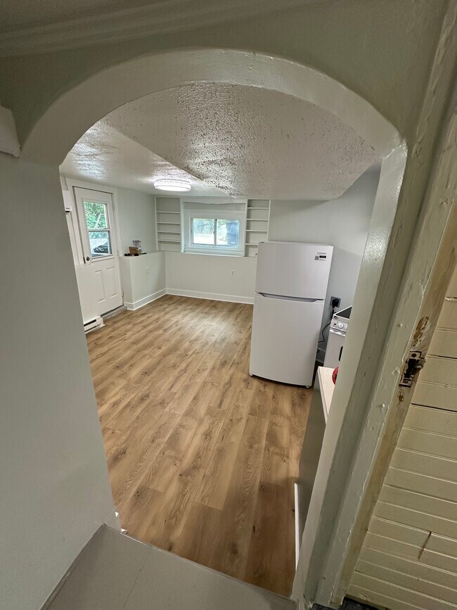 View entering back door - 926 E St Charles Rd