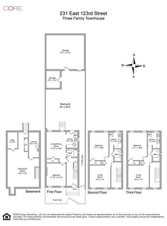 Floor Plans - 231 E 123rd St
