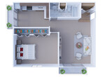 1 Bedroom Floor Plan A1