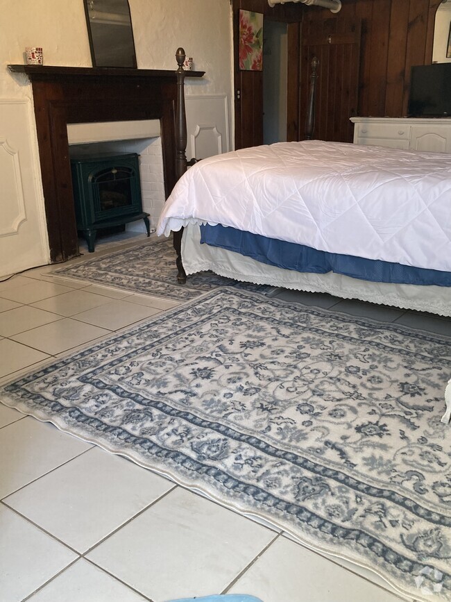 Master bedroom with fireplace &jacuzzi bath - 15 Cross St