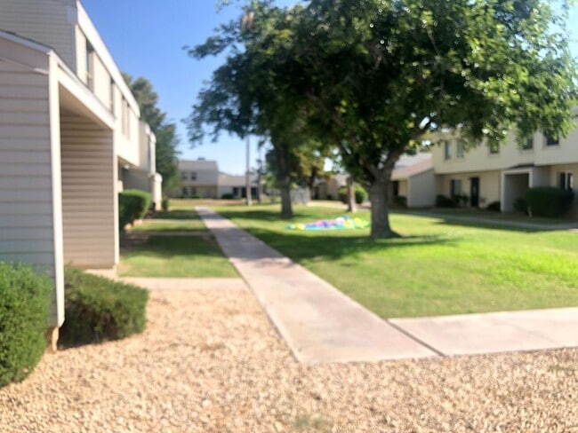 Front green area - 6625 S Granada Dr
