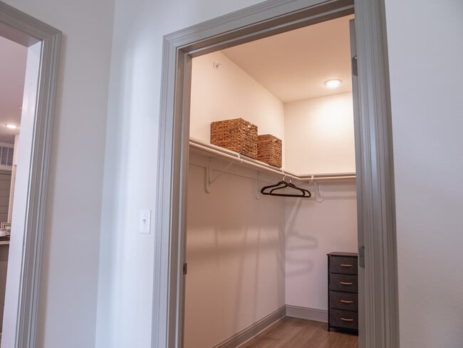 The Opal: 1BR, 1BA- Primary Bedroom - The Waters at Bluebonnet