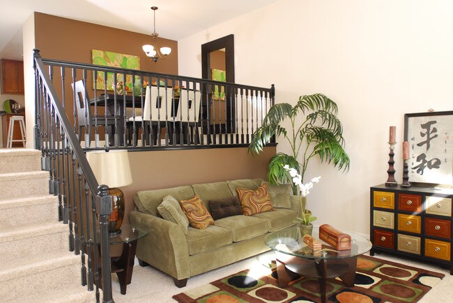 Sala de estar - Sunset Rocklin Townhomes