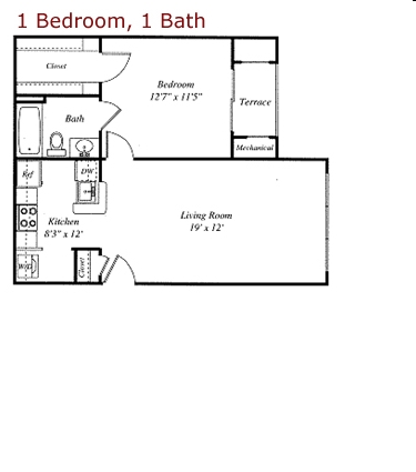 1BR/1BA - Wyndhurst at Plainsboro