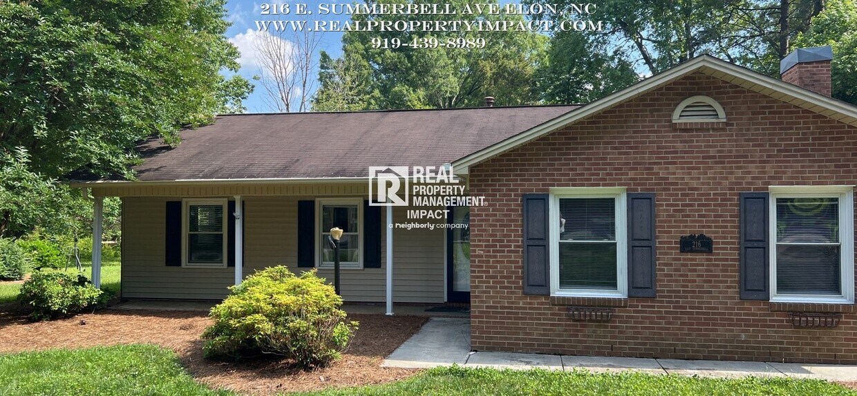 216 E Summerbell Ave, Elon, NC 27244 House Rental in Elon, NC