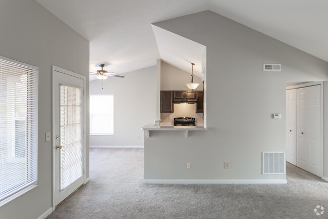 2BR, 2BA with fireplace - 1,033 SF - Mitchel's Park