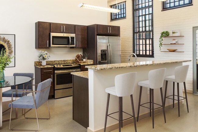 Kitchen - Liberty Crest Apartments