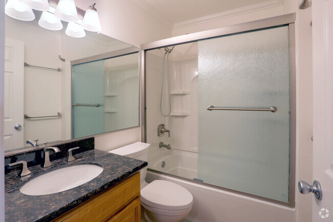 2BR,2BA Bathroom - Pamela Drive Apartments