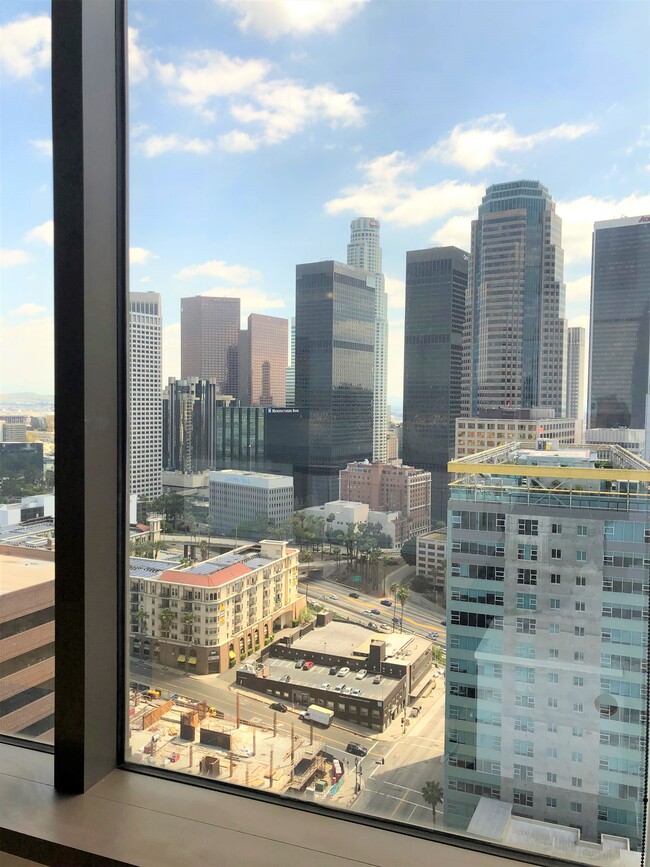 View from living room - 1100 Wilshire Blvd