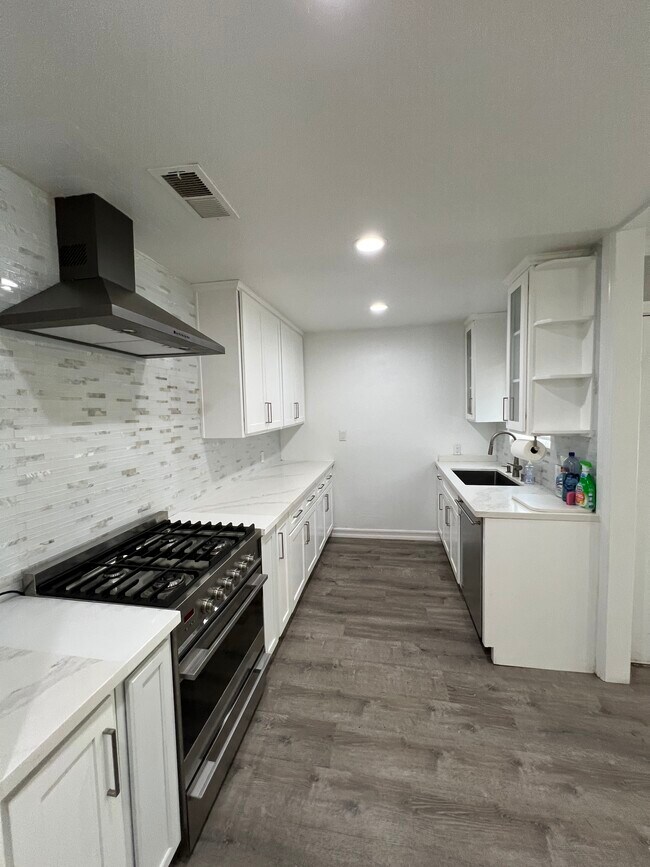 Kitchen Range, Dishwasher, Hood - 1280 Wingate Pl