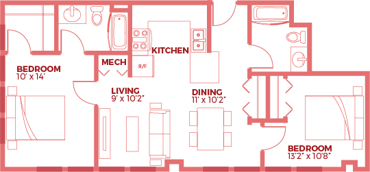Interior Photo - The Lofts Apartments