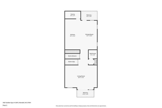 Foto del edificio - Beautiful 3-Story End-Unit Townhome with Guest Suite, Private Balcony & 2-Car Garage – Wendell, NC