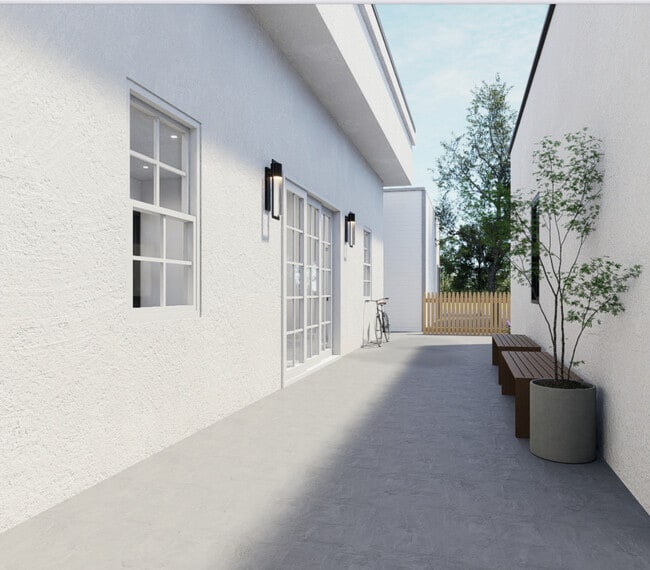 Garage Exit - 3509 S Bronson Ave