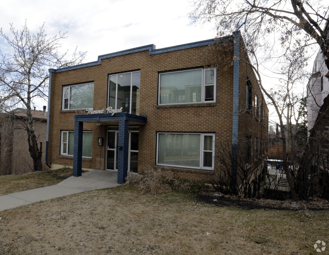 The Mount Royal Apartments at 2416 14th St SW Calgary, AB