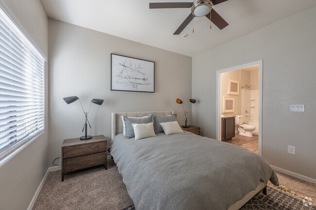 2BR, 2BA - 1197SF - Second Bedroom - South Blvd