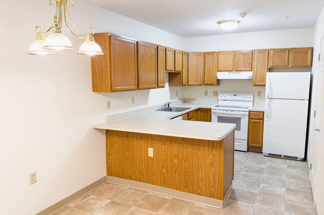 Fully Equipped Kitchen - Sandra Lane Senior Apartments