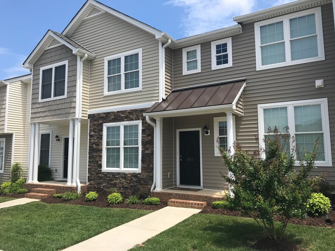 Front of the townhouse - 206 Rowse Dr