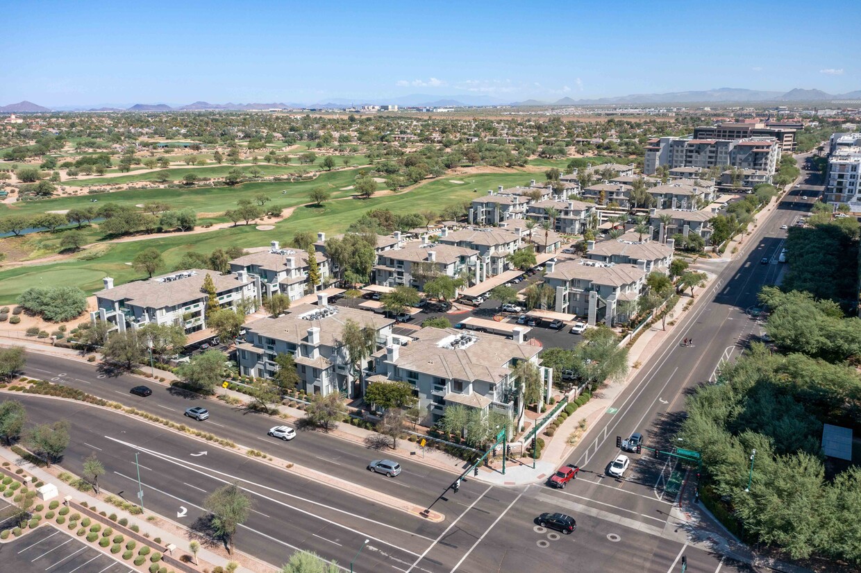 Nines at Kierland, Scottsdale, AZ, Aerial Building View - The Nines at Kierland