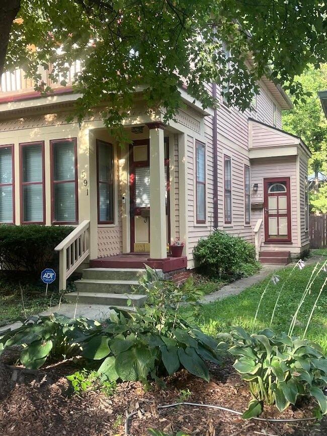 Upstairs Rental Unit Located on the side elevation of Building - 589 Woodruff Place Middle Dr