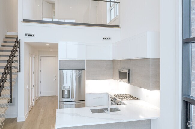 1HAB, 2BA, Loft 915SF Cocina - The Lofts at Blvd East