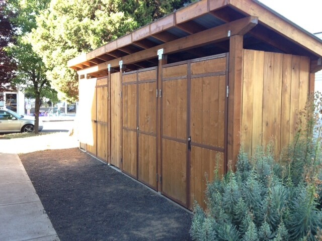 Secure Bike Shed - 4732 NE Garfield Ave