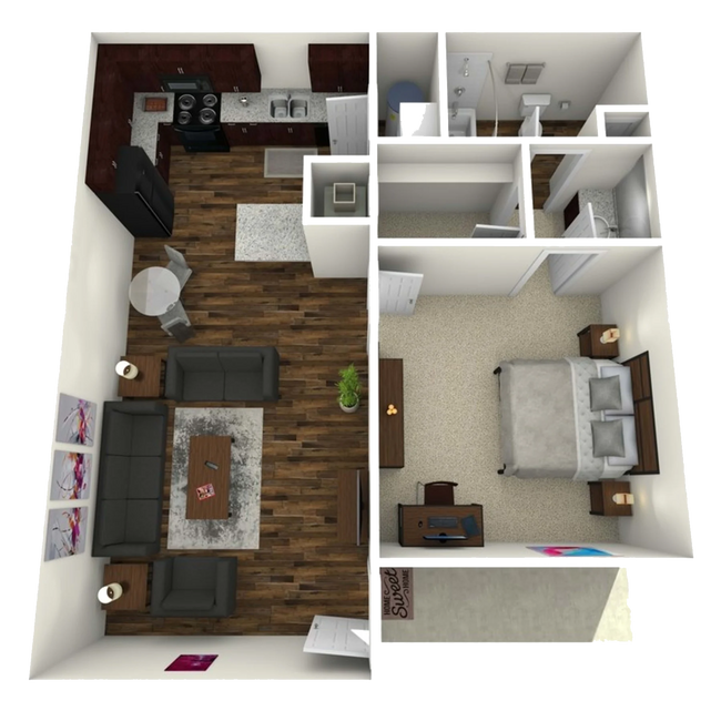 Plano de planta - Cypress Edge