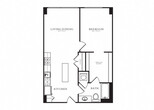 1 Bed/1 Bath-B5A