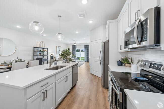 Canterbury 2 habitaciones, 2 baños - 1293 pies cuadrados - Cocina - The Village at Hinckley Oaks