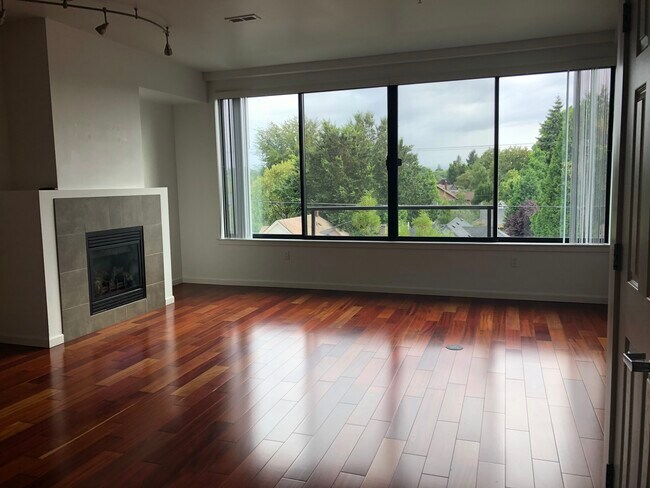 Sala de estar, orientada hacia el norte - Hawthorne 44
